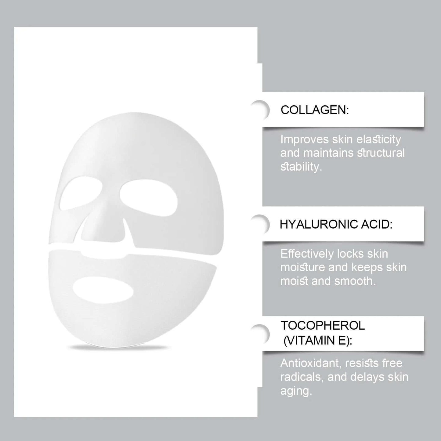 Bio Collagen True Deep Mask, Collagen Mask Overnight, Facial Care Collagen Mask Moisturizing Anti-Aging Mask (5Ml)