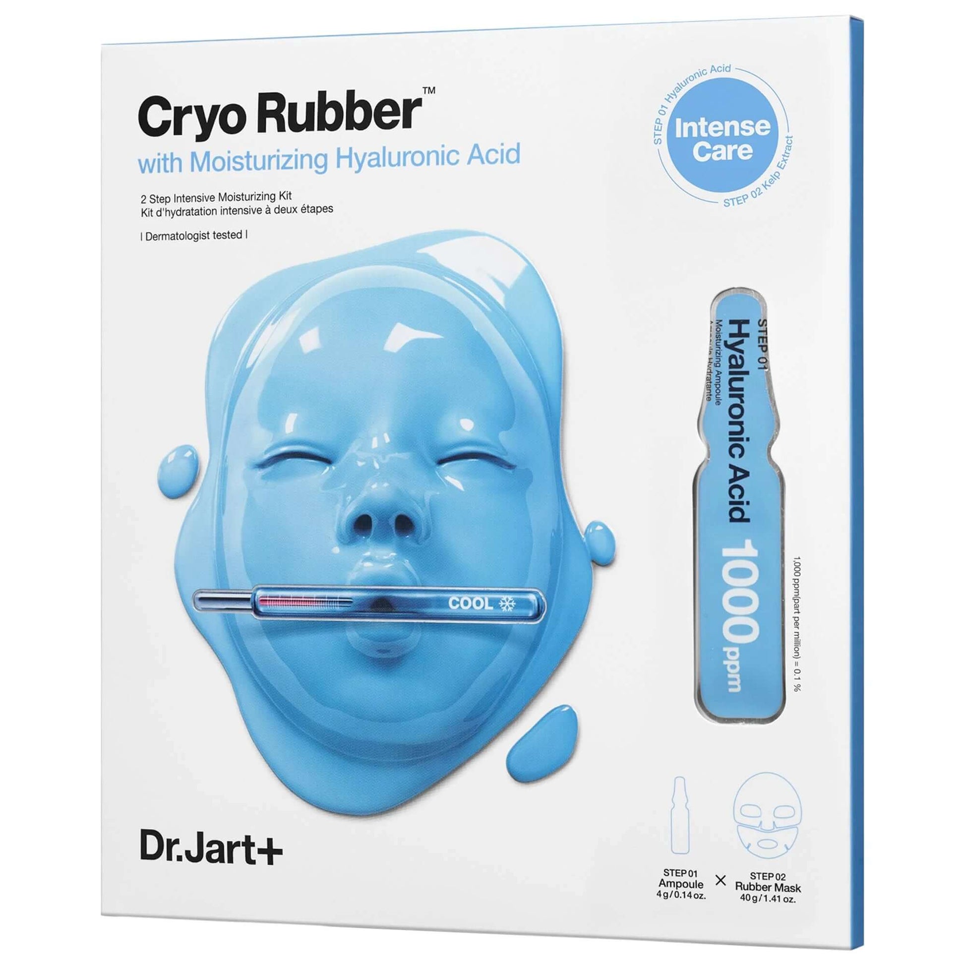 Cryo Rubber™ Face Mask with Moisturizing Hyaluronic Acid - Size: 0.14 Oz / 4 G