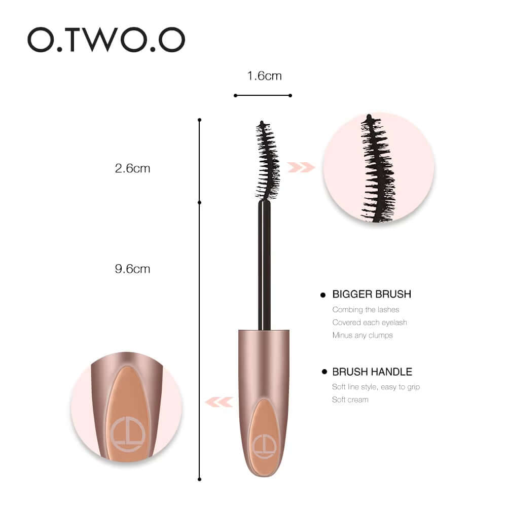 Super Volume Mascara Lengthening Waterproof Curling Mascara 4D Silk Fiber Eyelashes Extension Eye Make Up