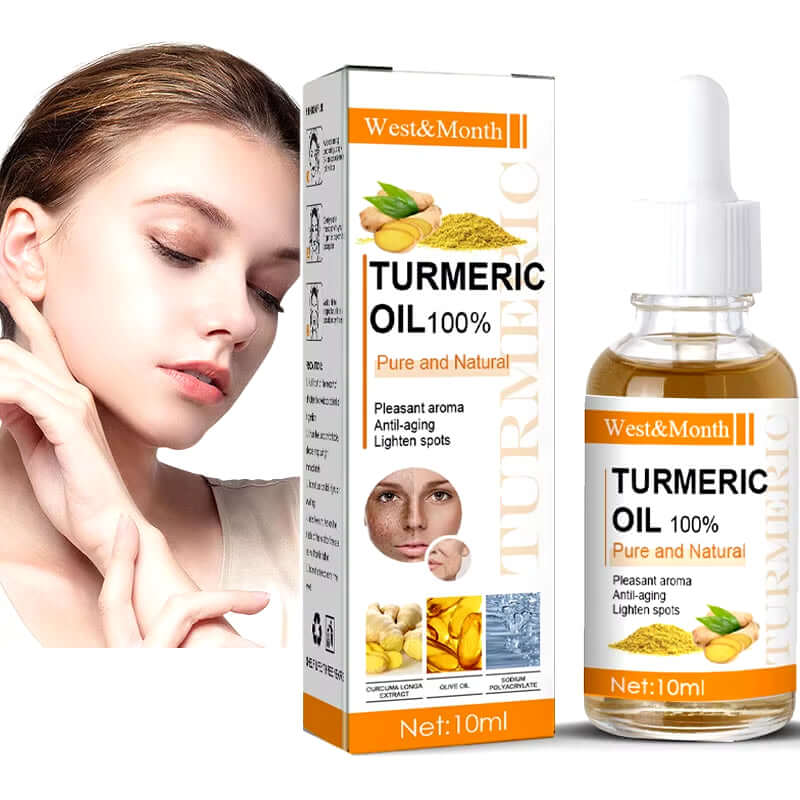 Turmeric Remove Dark Spots Essential Oil anti Wrinkle Serum 100% Pure Therapeutic Grade Face Whitening Moisturizing Skin Care