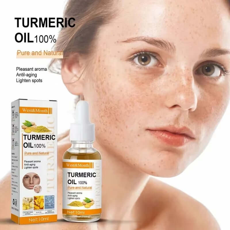 Turmeric Remove Dark Spots Essential Oil anti Wrinkle Serum 100% Pure Therapeutic Grade Face Whitening Moisturizing Skin Care