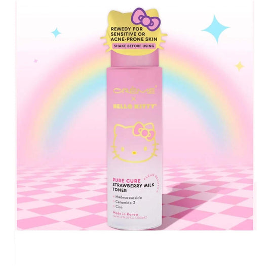 , Hello Kitty Pure Cure Strawberry Milk Toner, Klean Beauty™, 6.76 Fl. Oz.