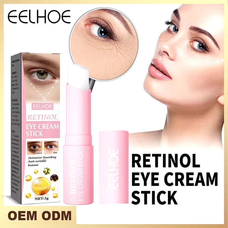 Retinol Eye Cream Instant Removing Eyes Wrinkle Eyes Dark Circles Bags Remover Moisturizing Stick Beauty Health Korea Cosmetics