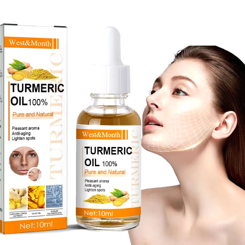 Turmeric Remove Dark Spots Essential Oil anti Wrinkle Serum 100% Pure Therapeutic Grade Face Whitening Moisturizing Skin Care