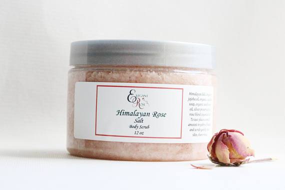 Rose Salt Body Scrub - Moisturizing